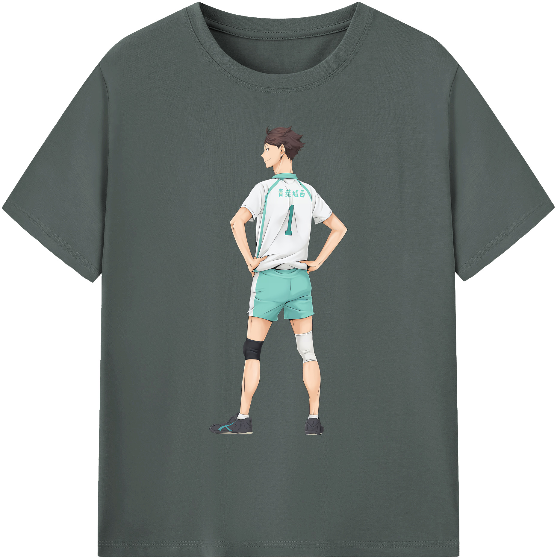 （画像用） ハイキュー!! Haikyu!! 綿100％ メンズ半袖Tシャツ｜肌触りやわらか＆通気性